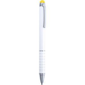 Kugelschreiber Pointer Neyax , gelb, Aluminium, 12,50cm (Breite)