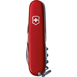SPARTAN - Victorinox Schweizer Messer , Victorinox, rot, hochlegierter, rostfreier Stahl, 9,10cm x 1,50cm x 2,65cm (Länge x Höhe x Breite)