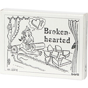 Brokenhearted , , 6,50cm x 1,30cm x 5,00cm (Länge x Höhe x Breite)