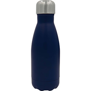 Thermosflasche Swing 260ml , dunkelblau, Edelstahl & PP, 20,00cm (Höhe)
