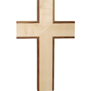 Cruz de madera de arce - Acacia