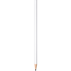 STAEDTLER Bleistift Hexagonal , Staedtler, weiß, Holz, 17,60cm x 0,80cm x 0,80cm (Länge x Höhe x Breite)