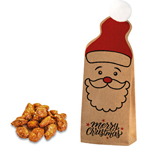 Christmas Bag No. 2 , beige, Papier, 4,00cm x 20,00cm x 7,00cm (Länge x Höhe x Breite)