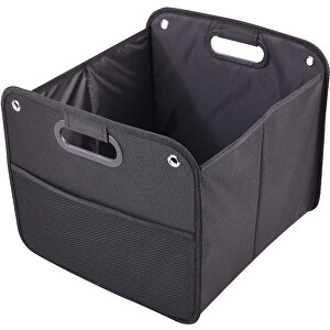 Kofferraum-Tasche CABLE HOME , schwarz, 600D Polyester, 33,00cm x 29,00cm x 33,00cm (Länge x Höhe x Breite)