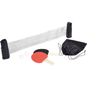 Tischtennis-Set MATCH BALL , Holz / Kunststoff, 22,50cm x 34,00cm (Länge x Breite)