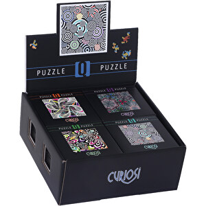 Q-Puzzle Display Pop (16 Stück) , , 19,50cm x 8,00cm x 19,50cm (Länge x Höhe x Breite)