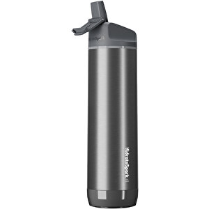 HidrateSpark® PRO 600 Ml Vakuumisolierte Edelstahl Wasserflasche , edelstahl grau, Edelstahl, 27,20cm (Länge)