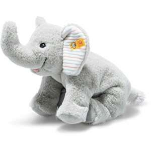 Soft Cuddly Friends Floppy Trampili Elefant , hellgrau, aus Plüsch für babysanfte Haut, 20,00cm x 9,00cm x 19,00cm (Länge x Höhe x Breite)