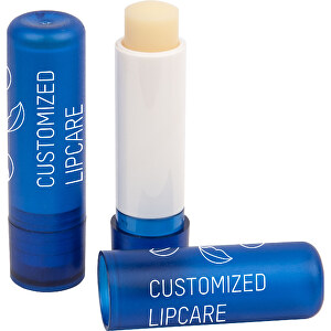 Lippenpflegestift 'Lipcare Original LSF 20' , blau, Kunststoff, 6,90cm (Höhe)