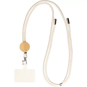 Porte-téléphone lanyard en coto ...
