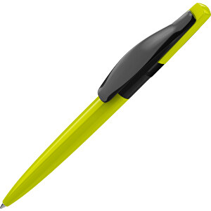 Prodir DS2 PPP Push Kugelschreiber , Prodir, pistatien / schwarz, Kunststoff, 14,80cm x 1,70cm (Länge x Breite)
