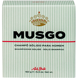 MUSGO II. Herrenduft-Shampoo (150g) , grün, Pflanzenseife, 