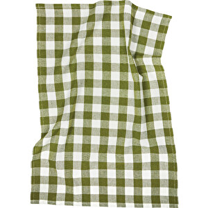 VINGA Clare Küchenhandtuch Aus Leinenmischgewebe , grün, Baumwolle, 70,00cm x 0,50cm (Länge x Höhe)