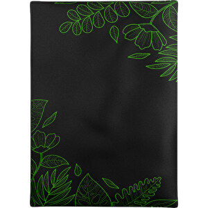 Samentütchen Klein - Recyclingpapier - Sommerblumenmischung , schwarz / grasgrün, Saatgut, Papier, 8,20cm x 11,40cm (Länge x Breite)