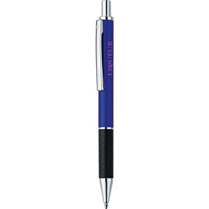 Roubill Star Tec Alu Druckkugelschreiber , blau, Metall, 10,00cm x 133,00cm x 14,00cm (Länge x Höhe x Breite)
