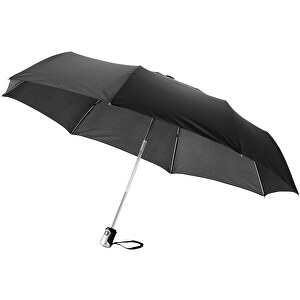 Alex 21,5' Vollautomatik Kompaktregenschirm , schwarz, Polyester, 28,00cm (Höhe)