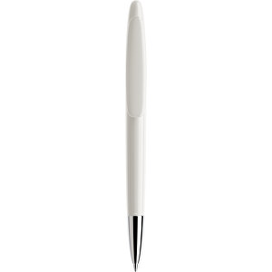 Prodir DS5 TPC Twist Kugelschreiber , Prodir, weiß, Kunststoff/Metall, 14,30cm x 1,60cm (Länge x Breite)