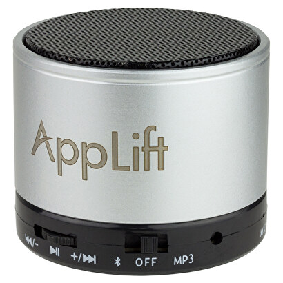 Bluetooth-Speaker mit SD-Kartenslot und Radio von AppLift GmbH