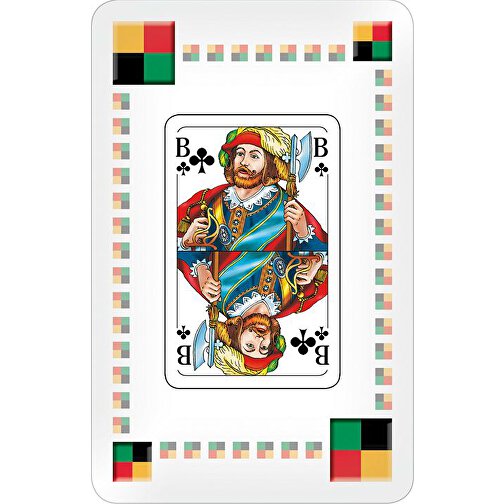 Mau-Mau , 250 g/m² Spielkartenkarton, 9,20cm x 5,90cm (Länge x Breite), Bild 1