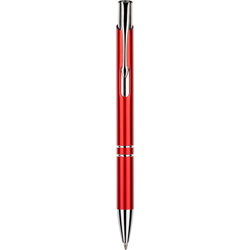 Kugelschreiber Luzern , Promo Effects, rot, Metall, 13,50cm (Länge), Bild 4
