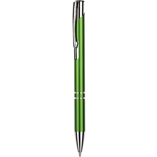 Kugelschreiber Luzern , Promo Effects, grün, Metall, 13,50cm (Länge), Bild 1