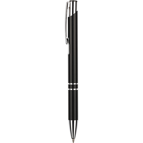 Kugelschreiber Luzern , Promo Effects, schwarz, Metall, 13,50cm (Länge), Bild 2
