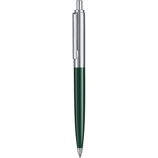 Kugelschreiber KNIGHT , Ritter-Pen, dunkel-grün, ABS + Metall, 13,40cm (Länge), Bild 1