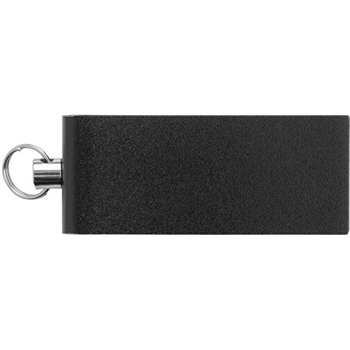 USB-Stick REVERSE 1GB , Promo Effects MB , schwarz MB , 1 GB , Kunststoff/Metall MB , 3 - 10 MB/s MB , 3,20cm x 0,60cm x 1,20cm (Länge x Höhe x Breite), Bild 4