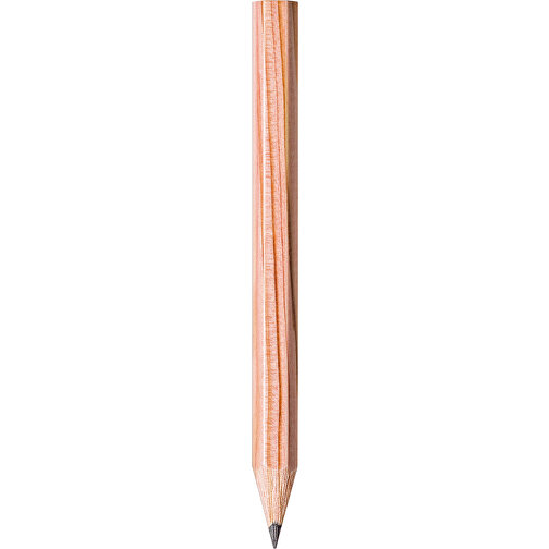 STAEDTLER Bleistift Hexagonal, Natur, Halbe Länge , Staedtler, natur, Holz, 8,70cm x 0,80cm x 0,80cm (Länge x Höhe x Breite), Bild 1