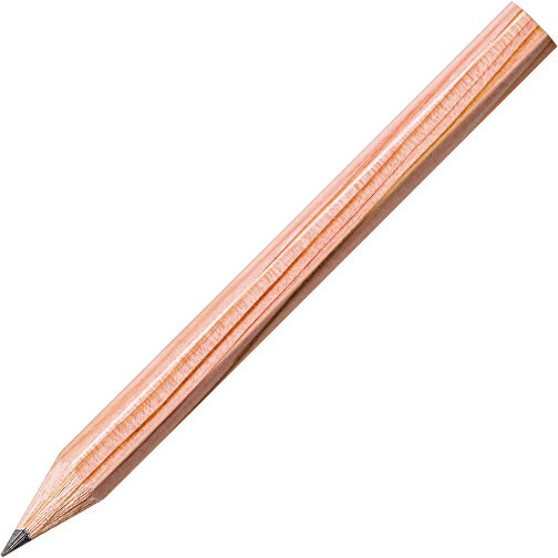 STAEDTLER Bleistift Hexagonal, Natur, Halbe Länge , Staedtler, natur, Holz, 8,70cm x 0,80cm x 0,80cm (Länge x Höhe x Breite), Bild 2