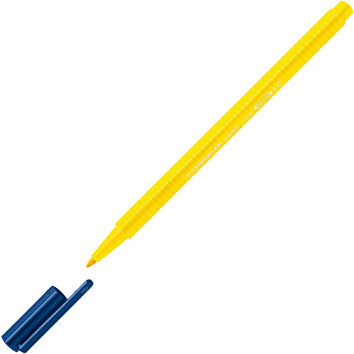 STAEDTLER Triplus Color , Staedtler, gelb, Kunststoff, 16,00cm x 0,90cm x 0,90cm (Länge x Höhe x Breite), Bild 2