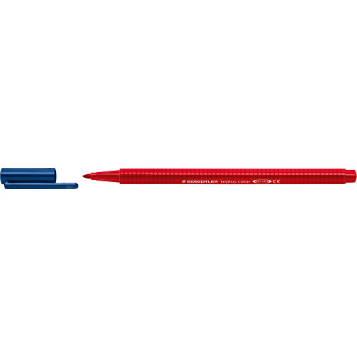 STAEDTLER Triplus Color , Staedtler, rot, Kunststoff, 16,00cm x 0,90cm x 0,90cm (Länge x Höhe x Breite), Bild 3