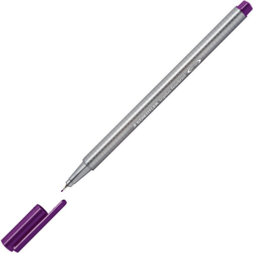 STAEDTLER Triplus Fineliner , Staedtler, violett, Kunststoff, 16,00cm x 0,90cm x 0,90cm (Länge x Höhe x Breite), Bild 2