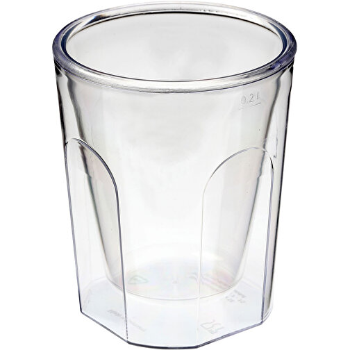 Trinkbecher 'Liquor' , transparent, Kunststoff, 10,00cm (Höhe), Bild 1