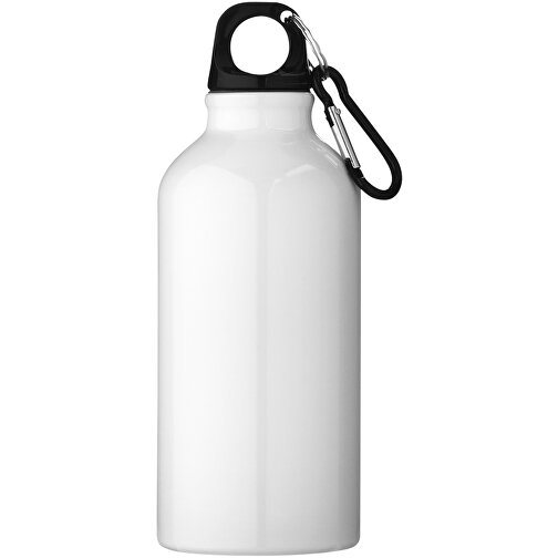 Oregon 400 Ml Aluminium Trinkflasche Mit Karabinerhaken , weiß, Aluminium, 17,50cm (Höhe), Bild 5