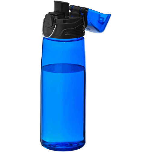 Capri 700 Ml Tritan™ Sportflasche , transparent blau, Eastman Tritan™, 25,00cm (Höhe), Bild 4