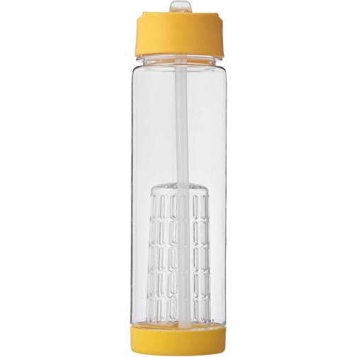 Tutti Frutti 740 Ml Tritan™ Sportflasche Mit Infuser , transparent / gelb, Eastman Tritan™, 25,90cm (Höhe), Bild 1