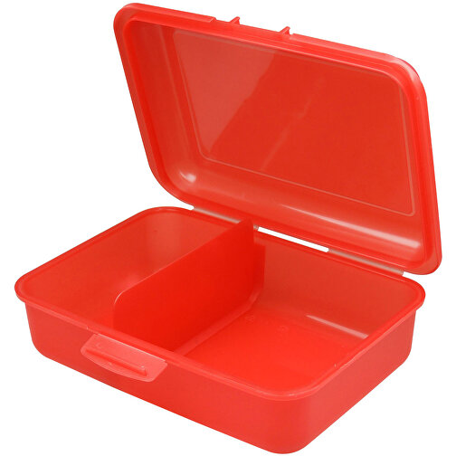 Vorratsdose 'School-Box' Mittel Mit Trennwand , trend-rot PP, Kunststoff, 16,00cm x 5,00cm x 11,60cm (Länge x Höhe x Breite), Bild 1