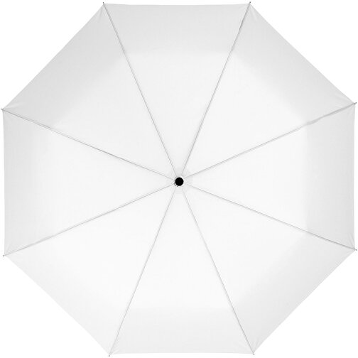 Wali 21' Automatik Kompaktregenschirm , weiß, Polyester, 28,00cm (Höhe), Bild 8