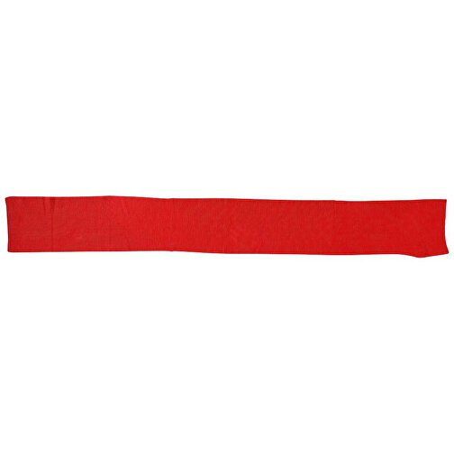 Columbus Schal , US Basic, rot, 1x1 Rib Strick 100% Acryl, 160,00cm x 20,00cm (Länge x Breite), Bild 4