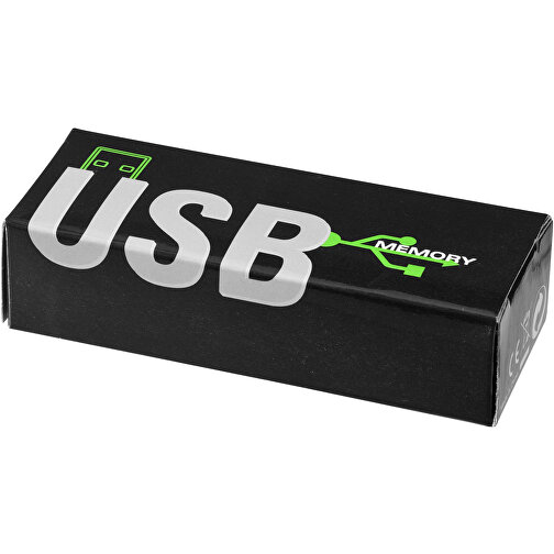 Rotate-Basic 2 GB USB-Stick , blau / silber MB , 2 GB , Kunststoff, Aluminium MB , 5,80cm x 1,00cm x 1,90cm (Länge x Höhe x Breite), Bild 4
