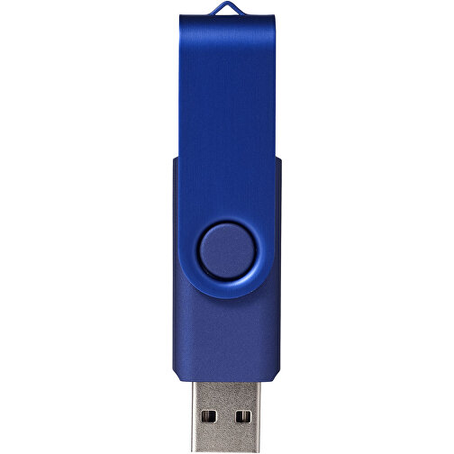 Rotate-Metallic 4 GB USB-Stick , navy MB , 4 GB , Kunststoff, Aluminium MB , 5,80cm x 1,00cm x 1,90cm (Länge x Höhe x Breite), Bild 4