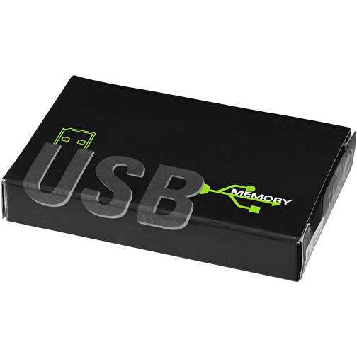 Slim 4 GB USB-Stick Im Kreditkartenformat , weiß MB , 4 GB , Kunststoff MB , 5,10cm x 8,30cm (Länge x Breite), Bild 4