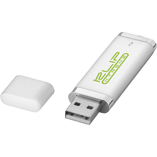 Even 2 GB USB-Stick , silber MB , 2 GB , Kunststoff MB , 7,20cm x 0,07cm x 2,00cm (Länge x Höhe x Breite), Bild 2