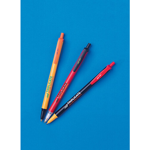 BIC® Clic Stic Kugelschreiber , BiC, weiß, Kunststoff, 1,20cm x 14,00cm (Länge x Breite), Bild 4