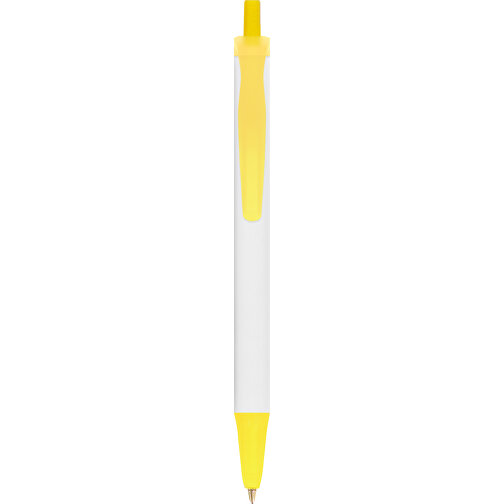 BIC® Clic Stic Kugelschreiber , BiC, gefr. gelb, Kunststoff, 1,20cm x 14,00cm (Länge x Breite), Bild 1