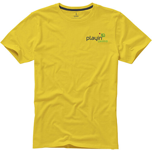 Nanaimo T-Shirt Für Herren , gelb, Single jersey Strick 100% BCI Baumwolle, 160 g/m2, XS, , Bild 4