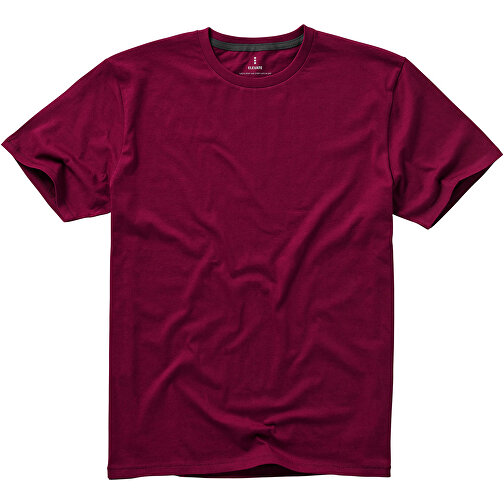 Nanaimo T-Shirt Für Herren , bordeaux, Single jersey Strick 100% BCI Baumwolle, 160 g/m2, S, , Bild 7
