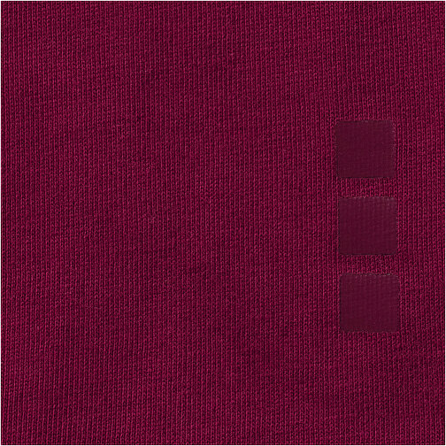 Nanaimo T-Shirt Für Herren , bordeaux, Single jersey Strick 100% BCI Baumwolle, 160 g/m2, L, , Bild 5
