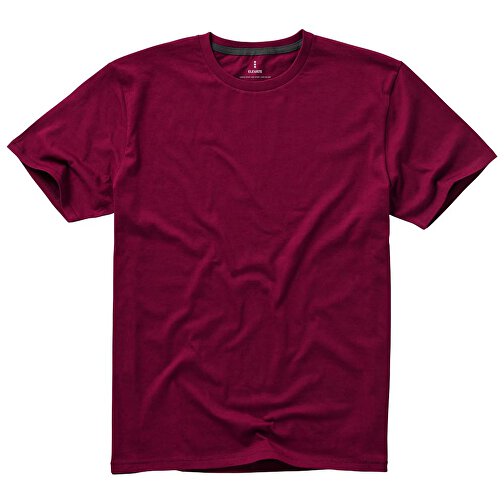 Nanaimo T-Shirt Für Herren , bordeaux, Single jersey Strick 100% BCI Baumwolle, 160 g/m2, XXXL, , Bild 9